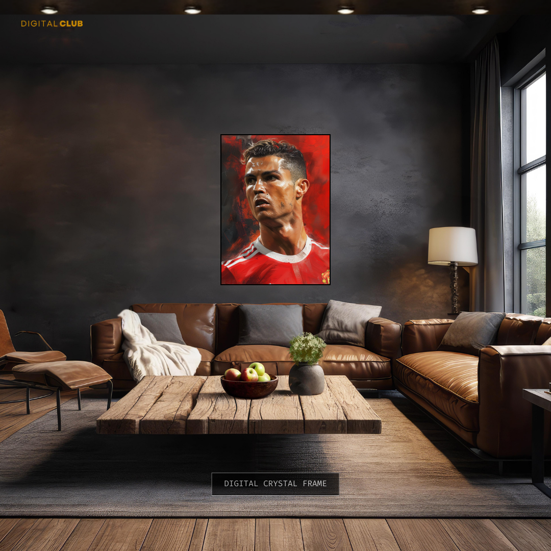 Cristiano Ronaldo Manchester United Premium Wall Art