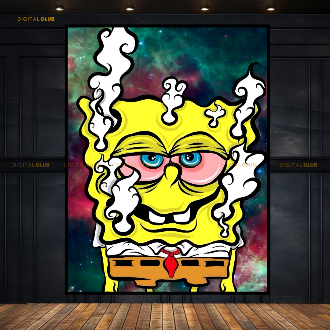 Sponge Bob Premium Wall Art