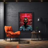 The Weeknd - Music Artist - Premium Wall Art