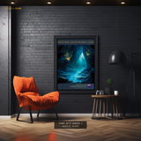 Waitomo Glowworm Caves Premium Wall Art