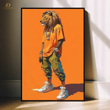 Lion Man - Trendy- Premium Wall Art - Art Digital Club