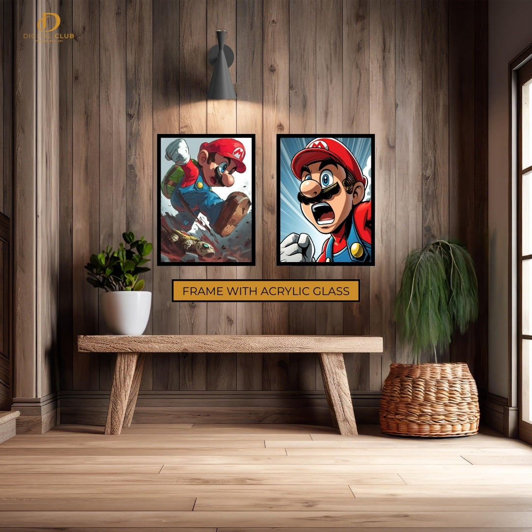 Super Mario - 2 Panel Wall Art