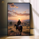 Cowboy Horse - Gaming- Premium Wall Art - Art Digital Club