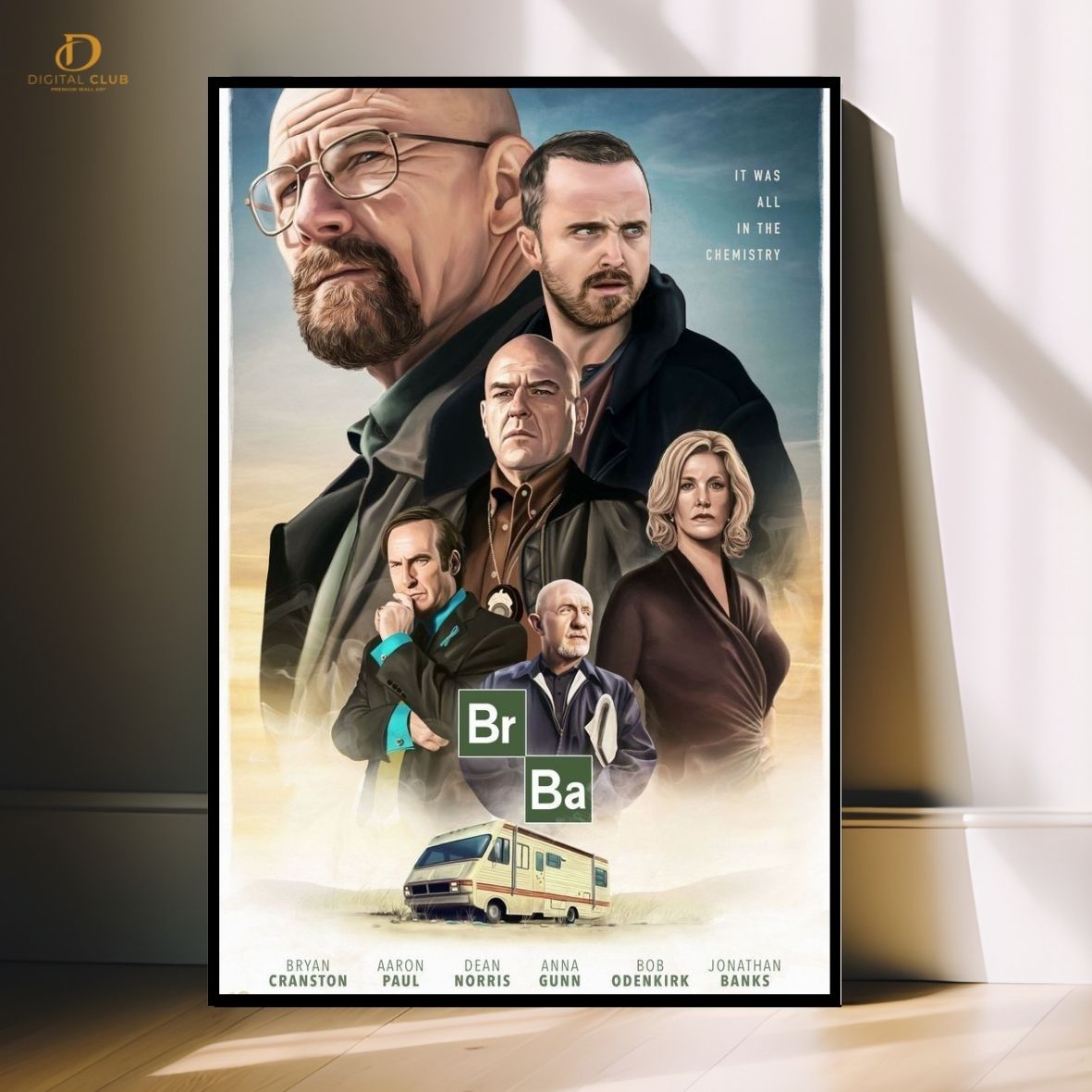 Breaking Bad- Movie- Premium Wall Art - Art Digital Club