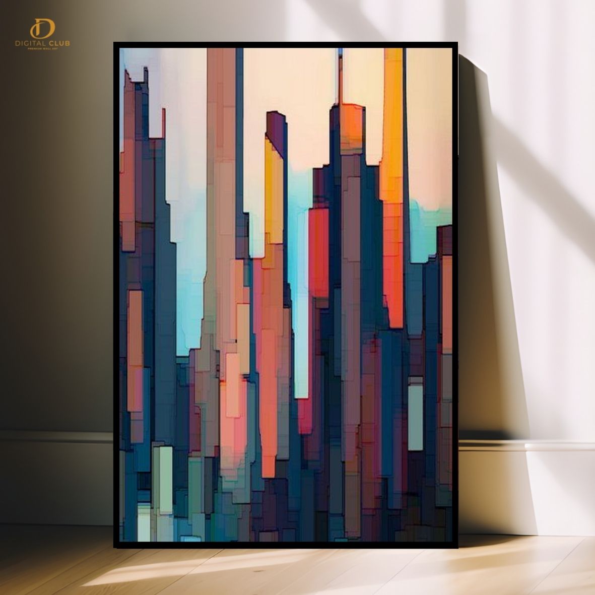 Building Artwork- Painting - Premium Wall Art - Art Digital Club