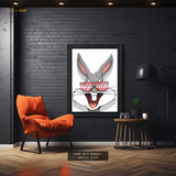 Bugs Bunny Looney Tunes Supreme Artwork Premium Wall Art