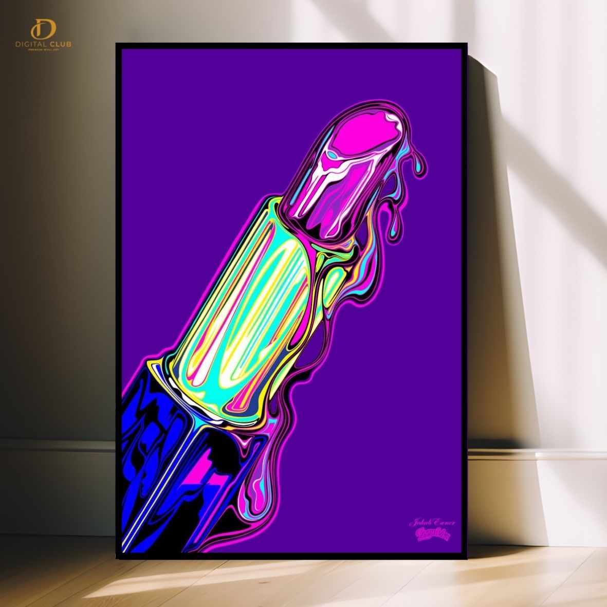 Lipstick Artwork -Trendy- Premium Wall Art - Art Digital Club