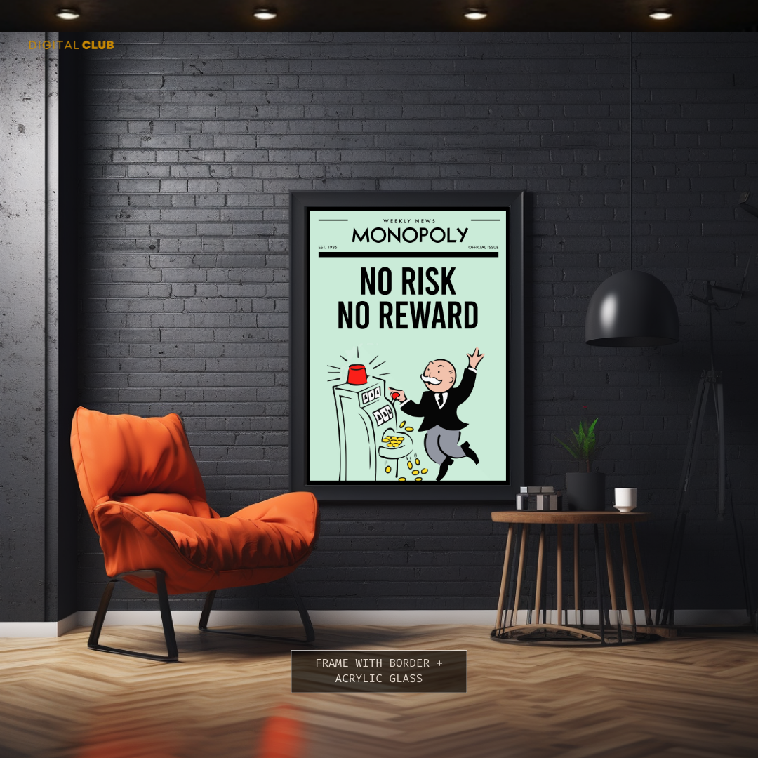 Monopoly Quote 1 Premium Wall Art