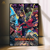 SpiderMan No Way Home- Movie - Premium Wall Art