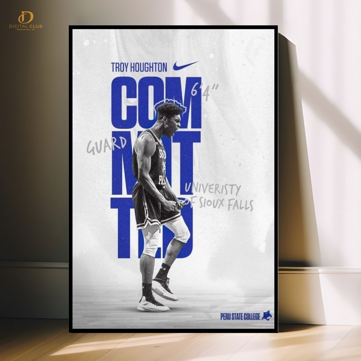 TROY HOUGHTON  - Basketball - Premium Wall Art
