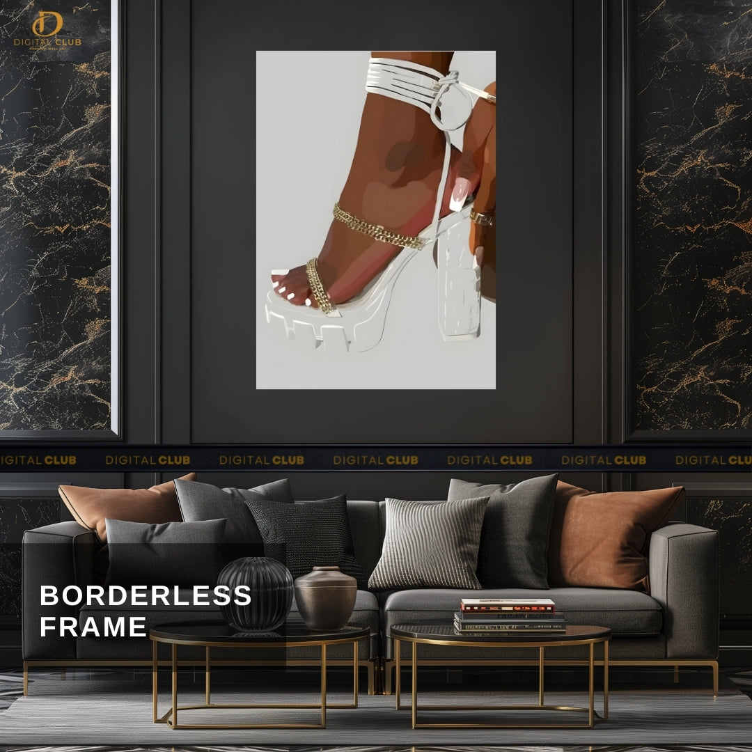 High Heels - Fashion & Style - Premium Wall Art