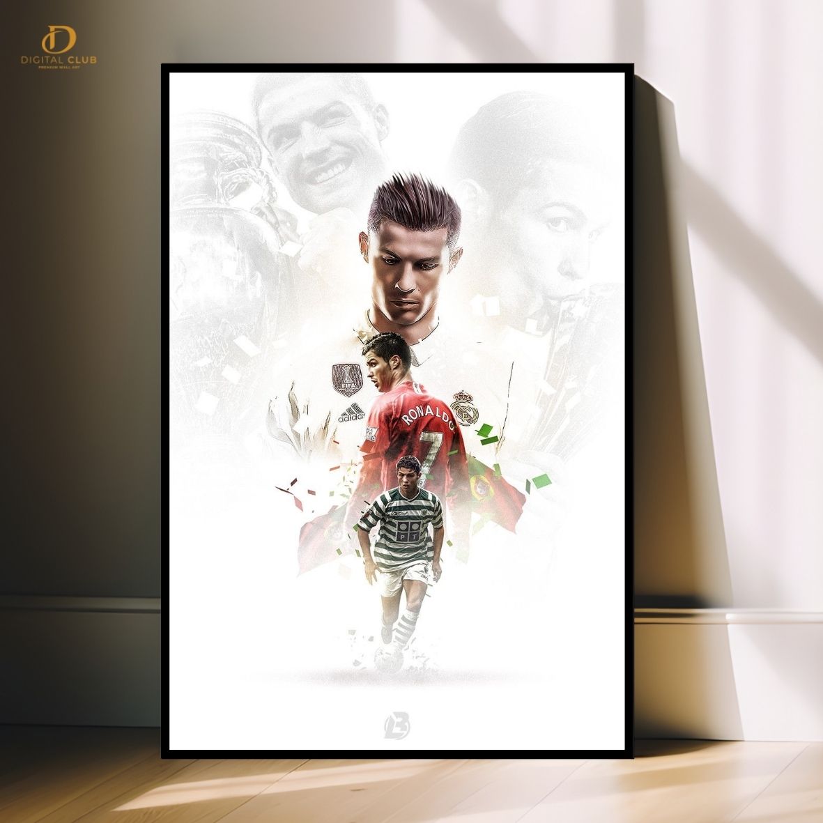 Ronaldo Club - Football - Premium Wall Art