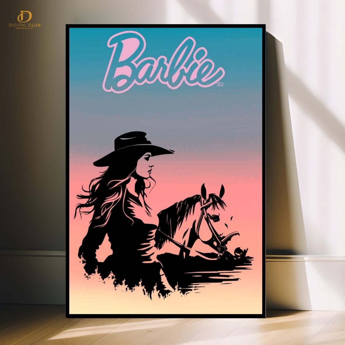 Barbie Horse - Movie- Premium Wall Art - Art Digital Club