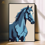 Horse Artwork 6- Animal-Premium Wall Art