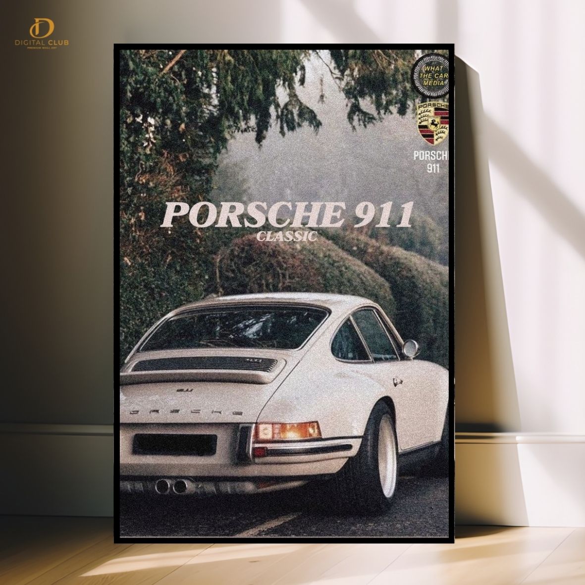 Porsche 911 (classic)  - Cars- Premium Wall Art