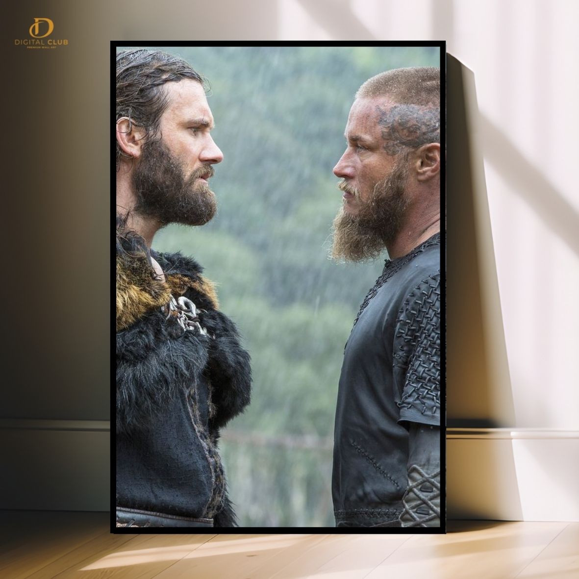 Rolo x Ragnar - Vikings  - Premium Wall Art