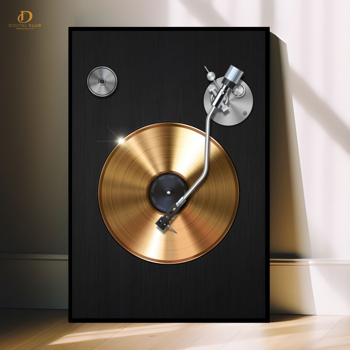 MUSIC PLATE - MUSIC - Premium Wall Art