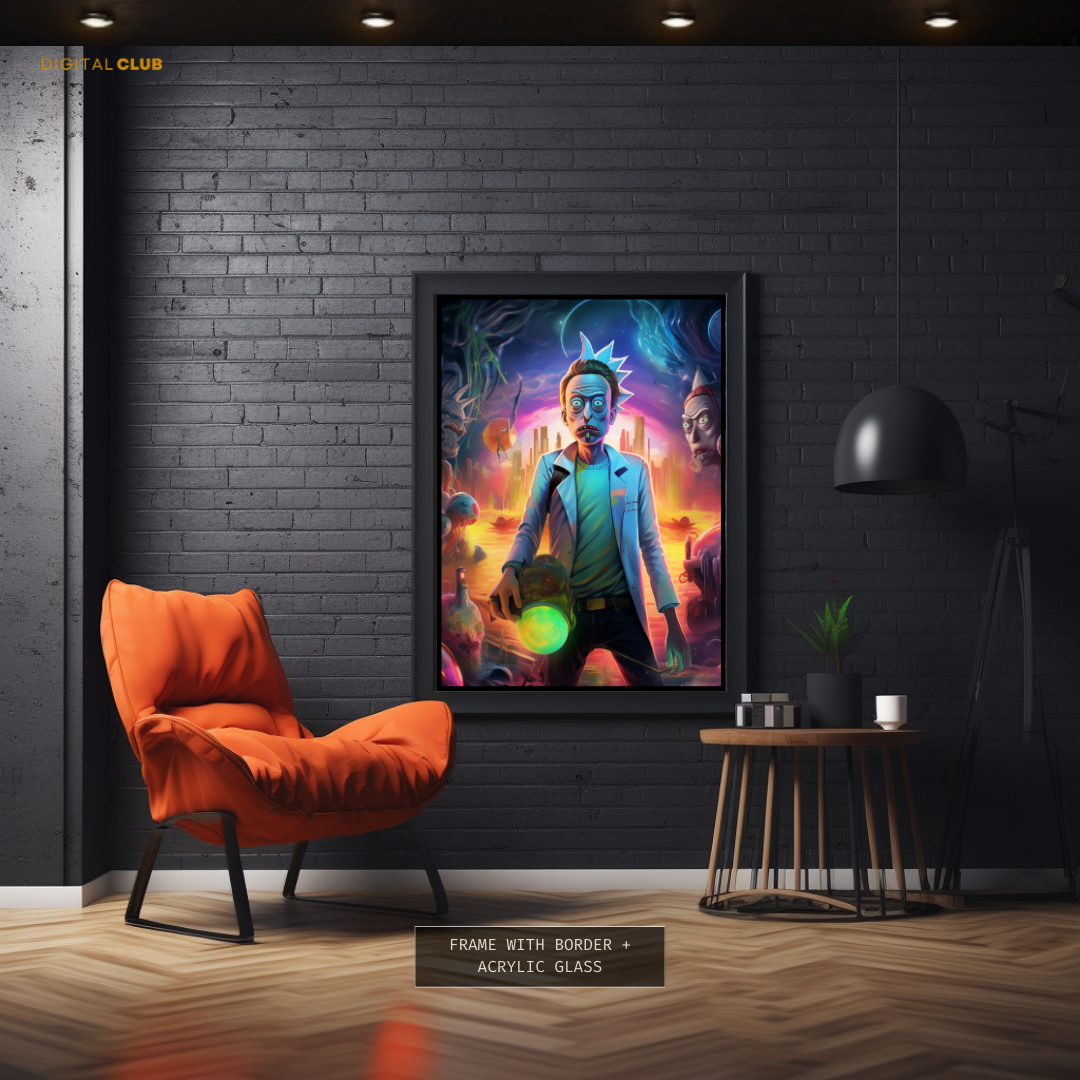 Cartoon Artwork Premium Wall Art