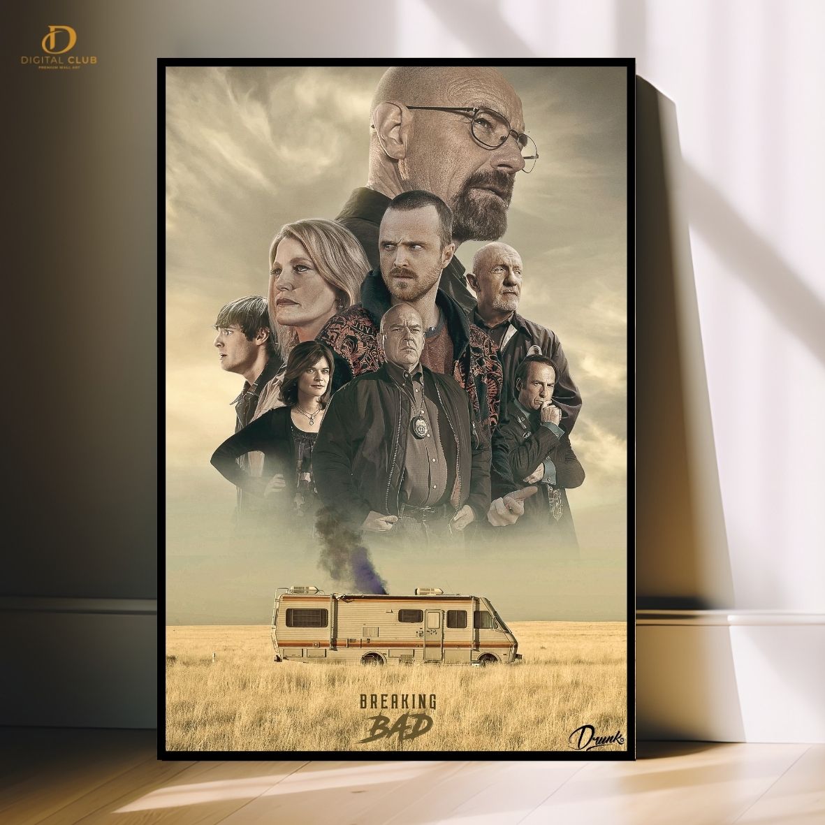 Breaking Bad- Series- Premium Wall Art - Art Digital Club