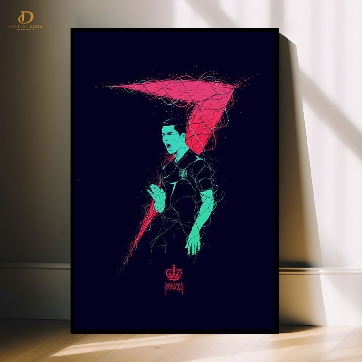 Ronaldo 7 - Football - Premium Wall Art