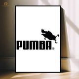 Pumba - Logo- Premium Wall Art