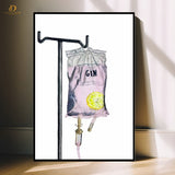 Gin Drip-Trendy- Premium Wall Art - Art Digital Club