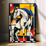 Horse Artwork 4- Animal-Premium Wall Art