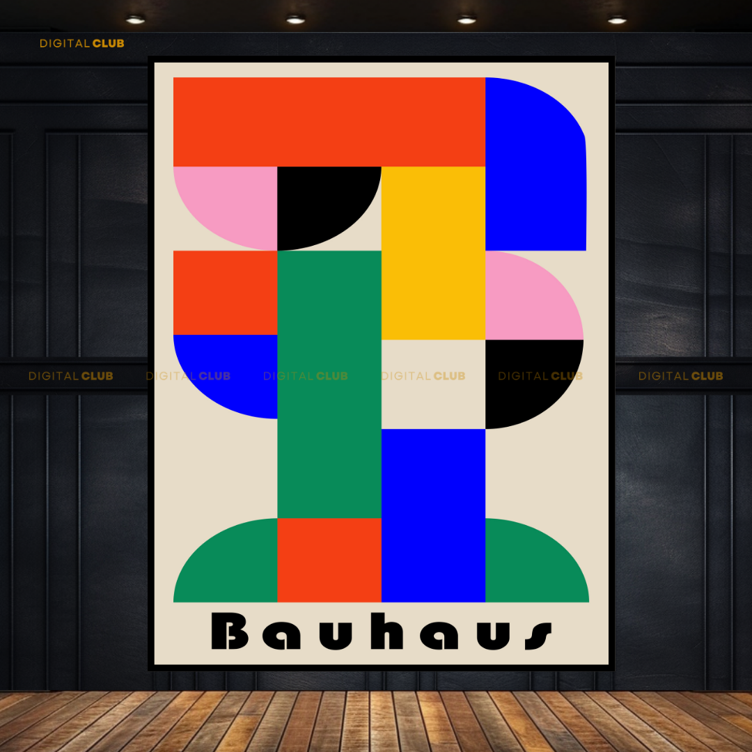 Bauhaus - Artwork 9 - Premium Wall Art