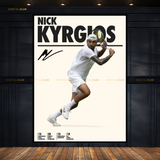 Nick Kyrgios Artwork - Premium Wall Art