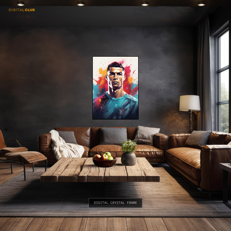 Cristiano Ronaldo Juventus Premium Wall Art