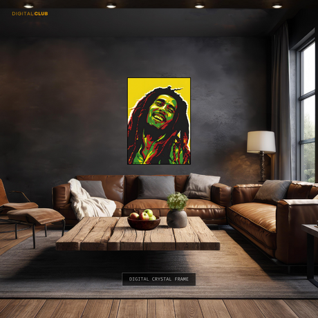 Bob Marley Artwork Premium Wall Art