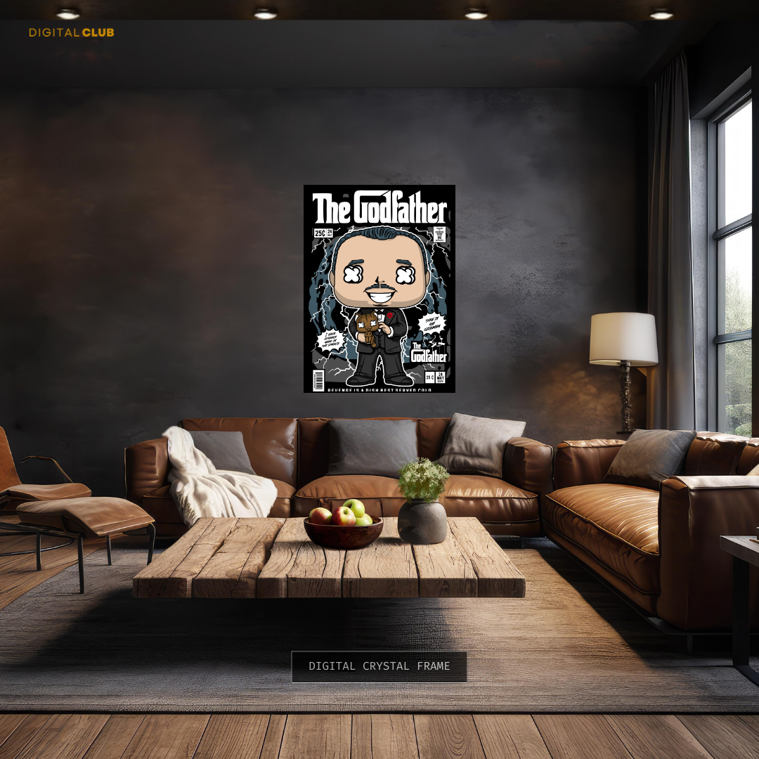 The Godfather Funko Pop Art Premium Wall Art