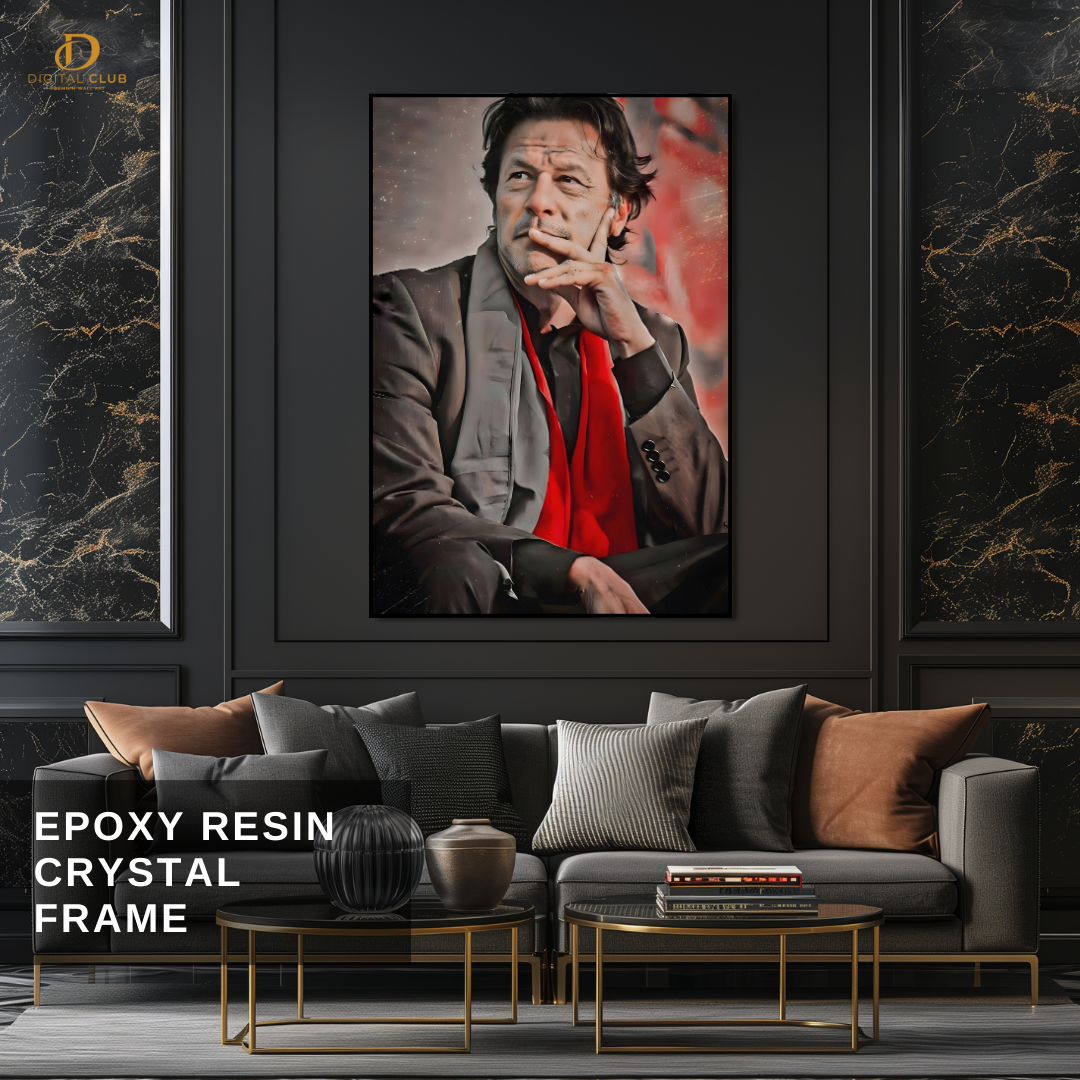 Imran Khan 8 - Pakistan - Premium Wall Art