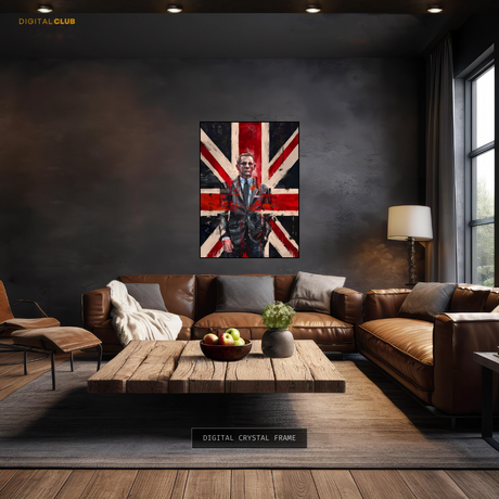 James Bond 007 UK Movie Premium Wall Art