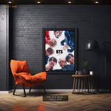 BTS - Music Band - Premium Wall Art