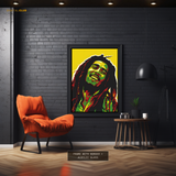 Bob Marley Artwork Premium Wall Art