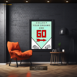 Monopoly Quote 9 Premium Wall Art