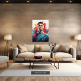 Cristiano Ronaldo Juventus Premium Wall Art