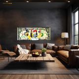 Dollar Bill Artwork 2 - Ultra-Wide Wall Art