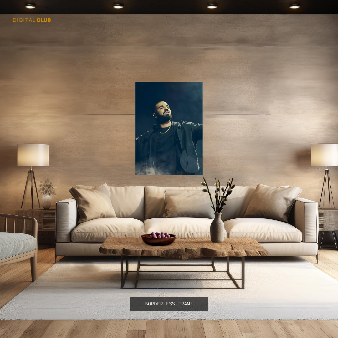 Drake 3 - Music - Premium Wall Art