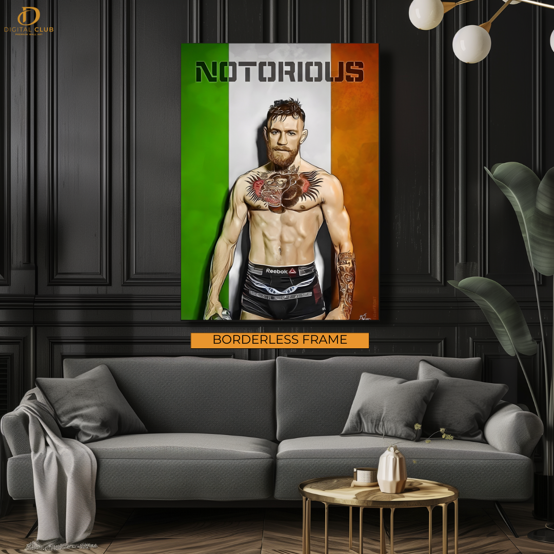 Notorious McGregor - Artwork - Premium Wall Art