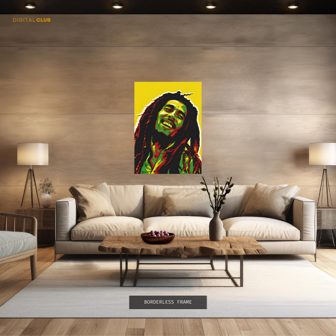 Bob Marley Artwork Premium Wall Art