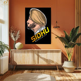 Sidhu Moosewala - Music Artist - Premium Wall Art