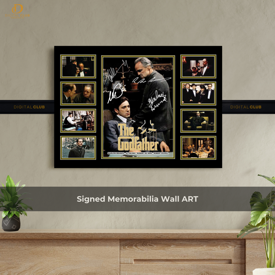 The Godfather - Signed Memorabilia - Wall Art