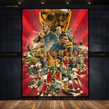 Football Superstars World Cup Premium Wall Art