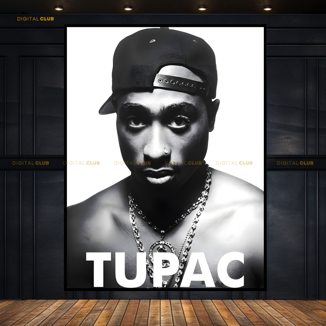 Tupac Rapper Premium Wall Art