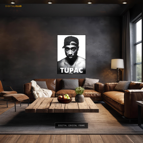 Tupac Rapper Premium Wall Art