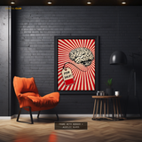 Brains for Sale Premium Wall Art