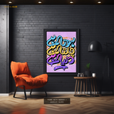 Hota Hai - Urdu Quote - Premium Wall Art