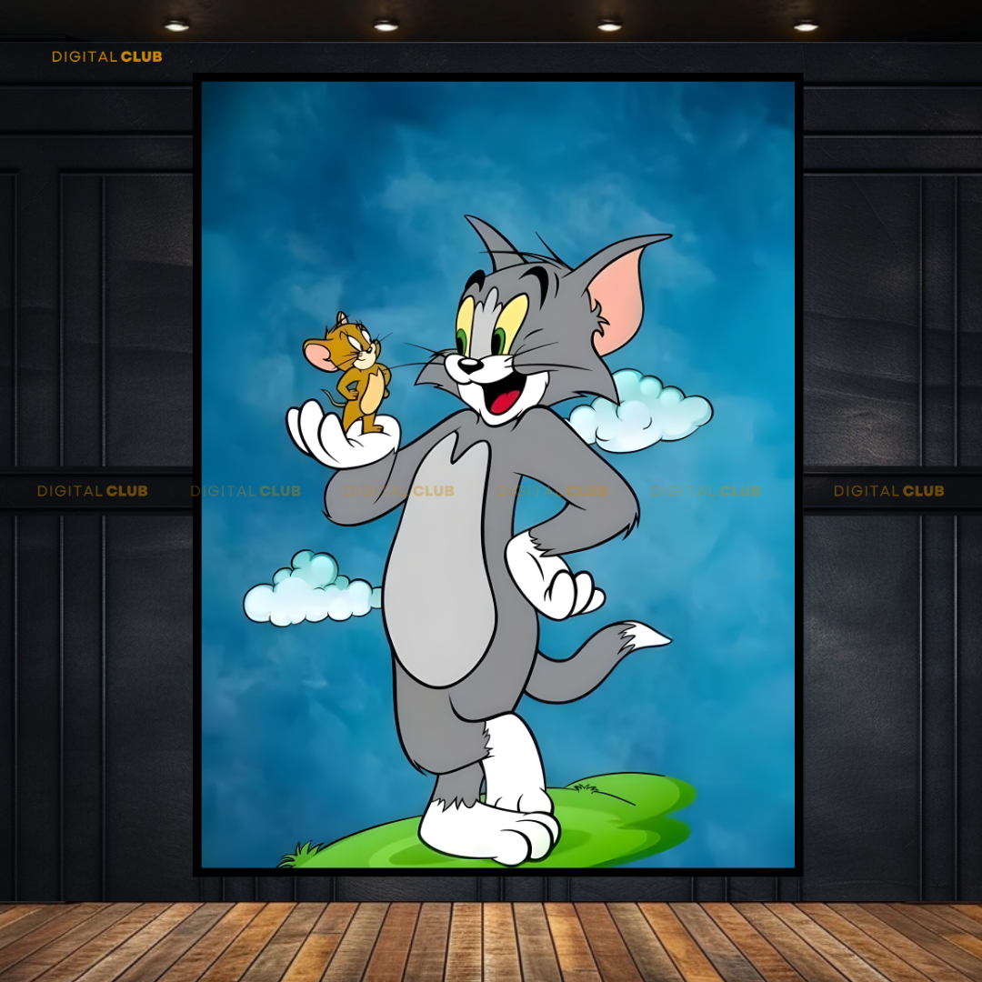 Tom & Jerry Cartoon Kids Premium Wall Art